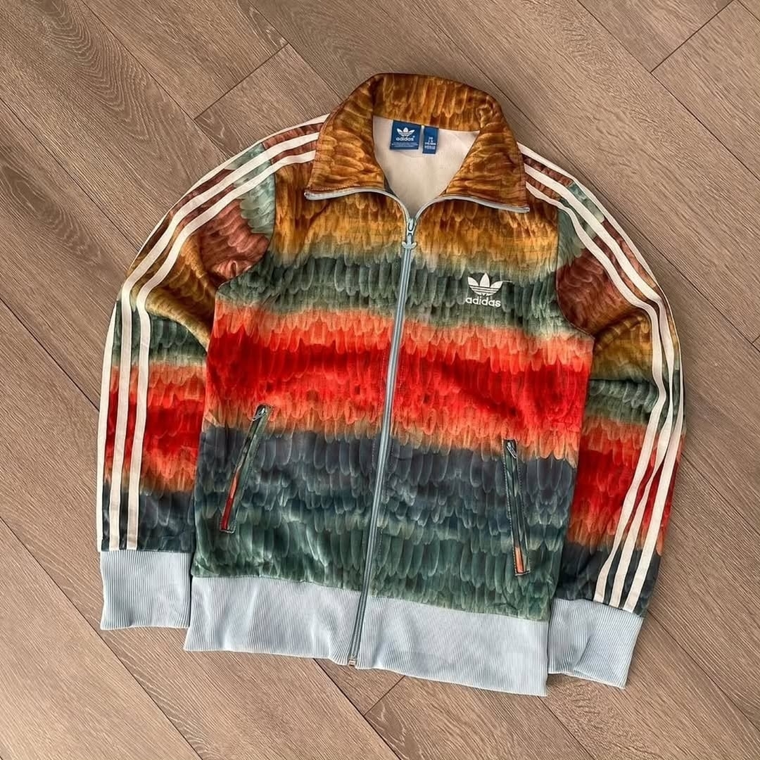 Adidas Originals x The Farm Company "Menire" Firebird Track Top.
